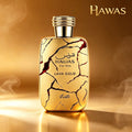 Hawas Lava Gold by Rasasi 100ml Men’s EDP Oriental Woody Perfume, Pineapple Apple & Oud Scent