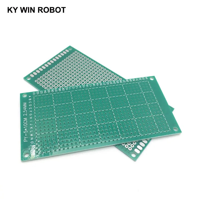 1pcs 5x10cm 50x100 mm Single Side Prototype PCB Universal Printed Circuit Board Protoboard For Arduino
