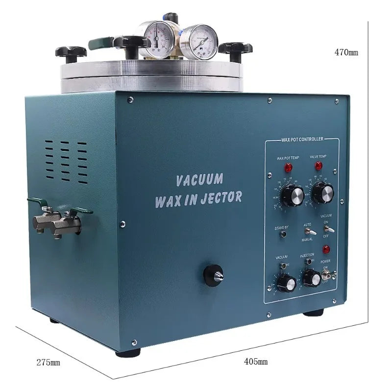 Vacuum Wax In-jection Machine Pressurized Uniform Casting Less Bubble Gold Silver Jewelry Wax Molding Equipment