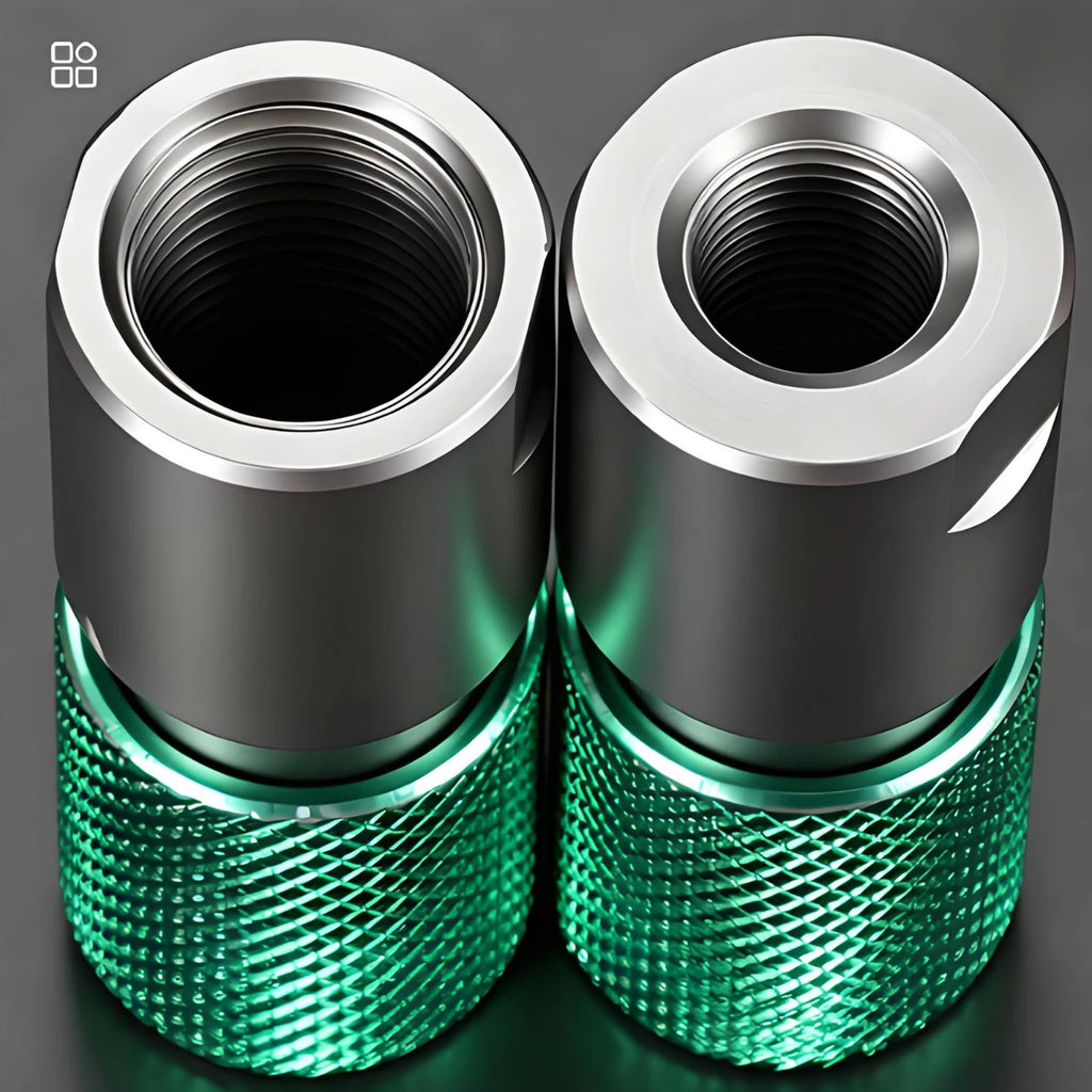 Hex Socket Adapter Quick Lock Self-Locking Drill Adapter Power Tool Accessory Silver