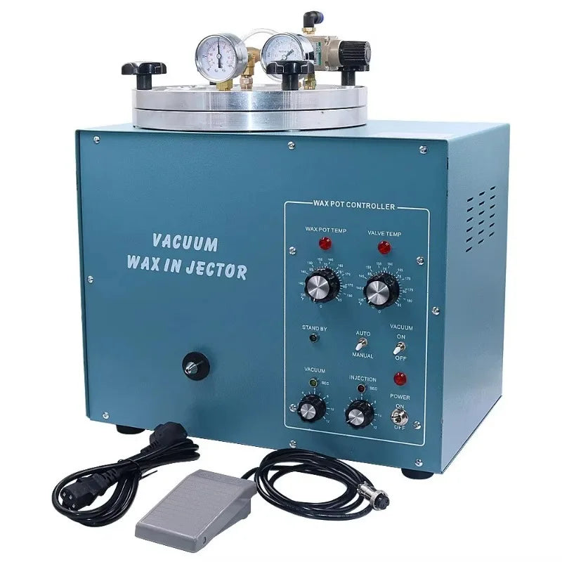 Vacuum Wax In-jection Machine Pressurized Uniform Casting Less Bubble Gold Silver Jewelry Wax Molding Equipment