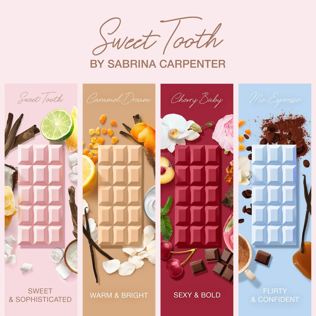 Original Arabic Perfume Sweet Tooth Cherry Baby by Sabrina Carpenter for Women 2.5 oz EDP Hair and body spray long lasting fragrance Cologne  Arabian women's perfume Pheromone Portable Birthday gift