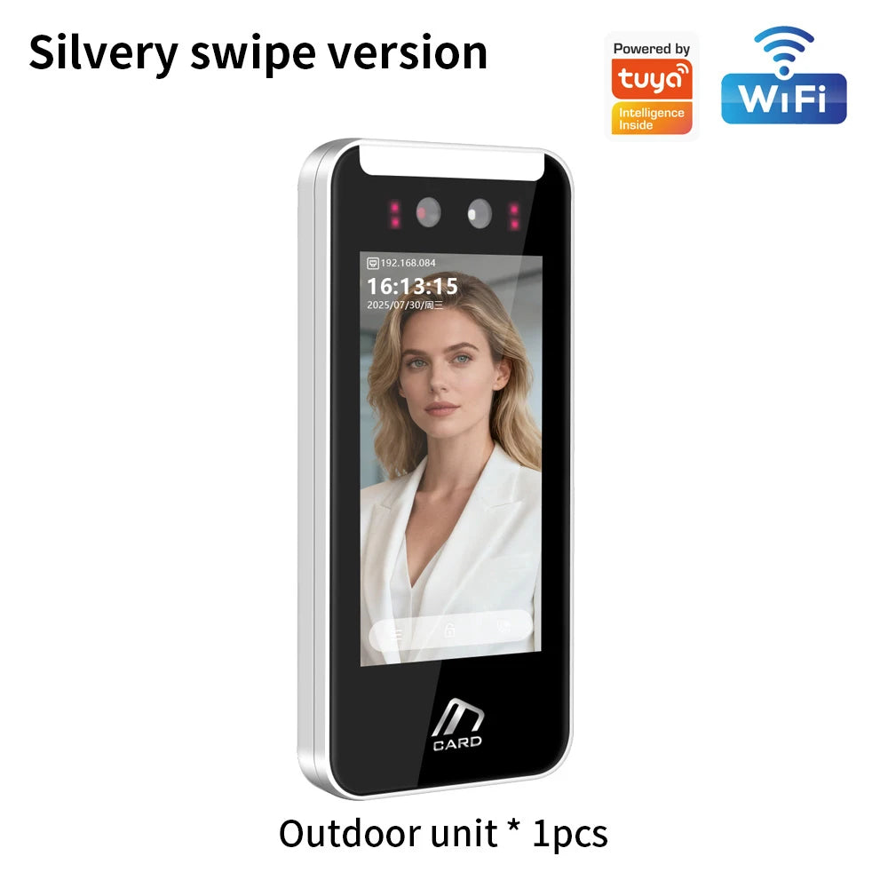 Lucking Door AI520KS LAN TCP WIFI Smart Life App Dynamic Face Recognition Attendance for Fingerprint Access Control System