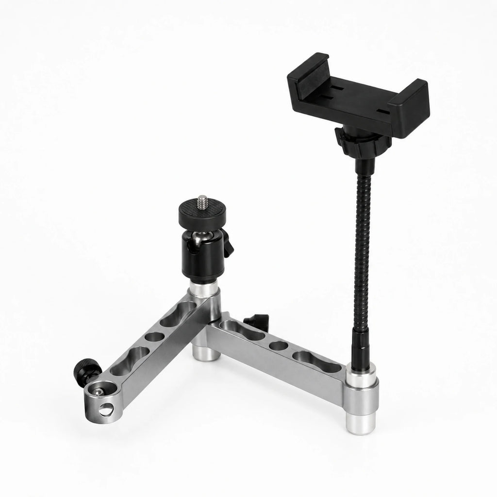 Corner Bridge Bracket Adjustable Extension Bracket with Clamp Metal for Anglers