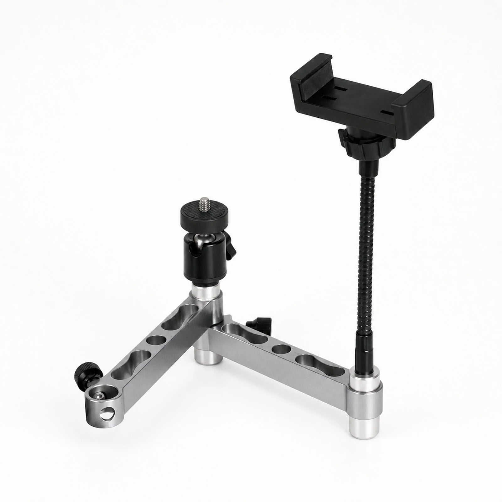 Corner Bridge Bracket Adjustable Extension Bracket with Clamp Metal for Anglers