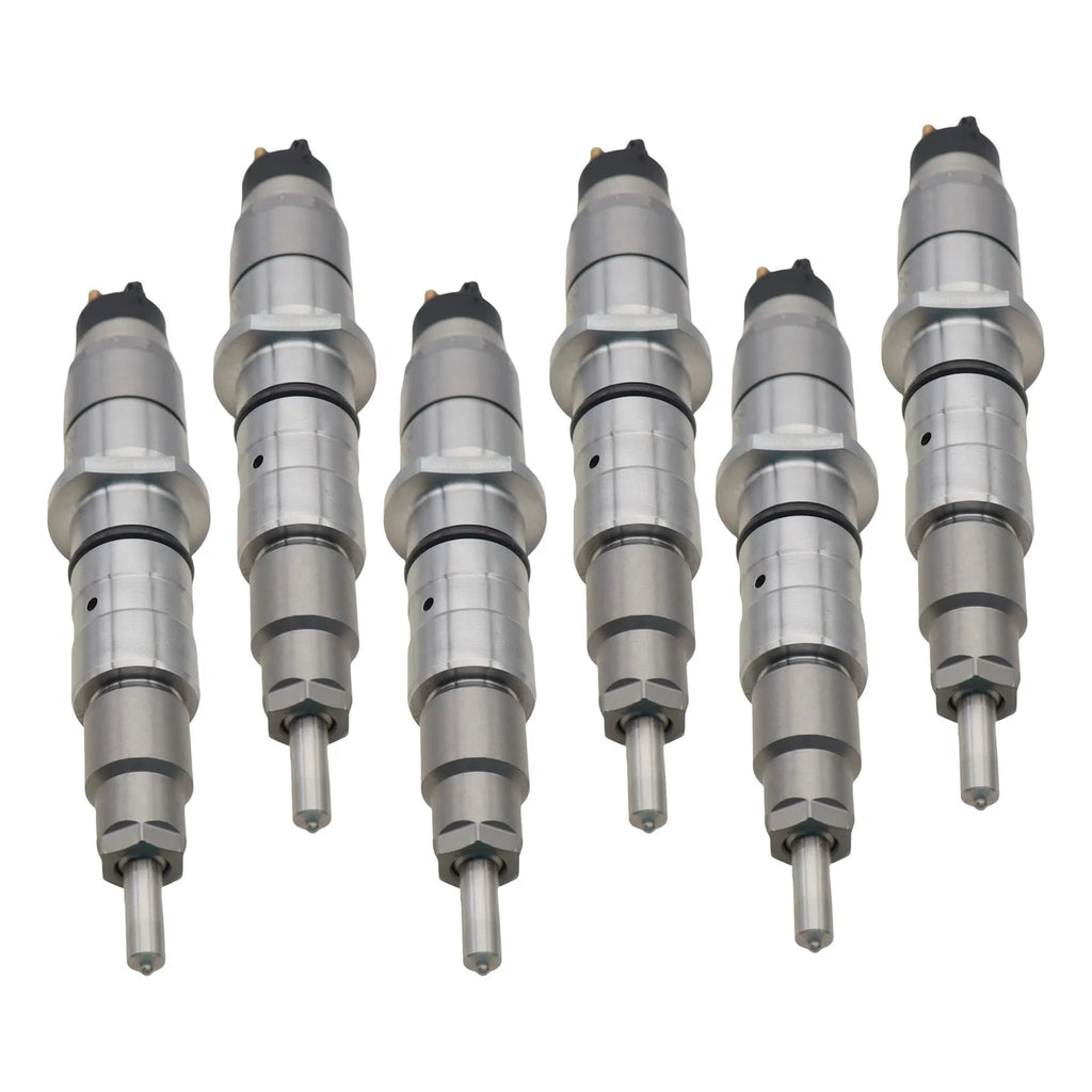 6PCS Fuel Injector 445120059 For Komatsu BR380JG D39EX-22 D39PX-22