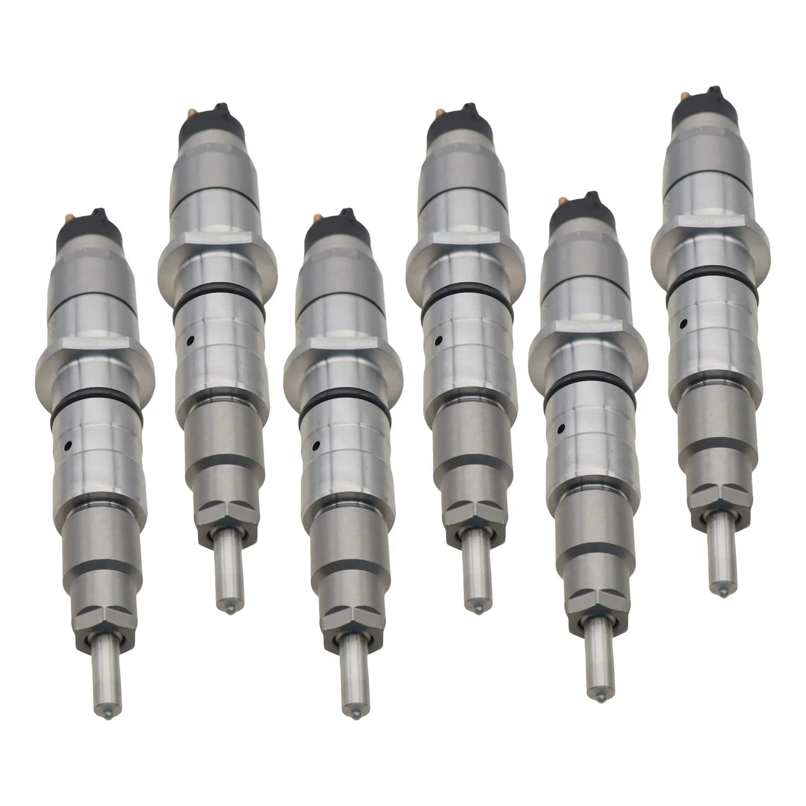6PCS Fuel Injector 445120059 For Komatsu BR380JG D39EX-22 D39PX-22
