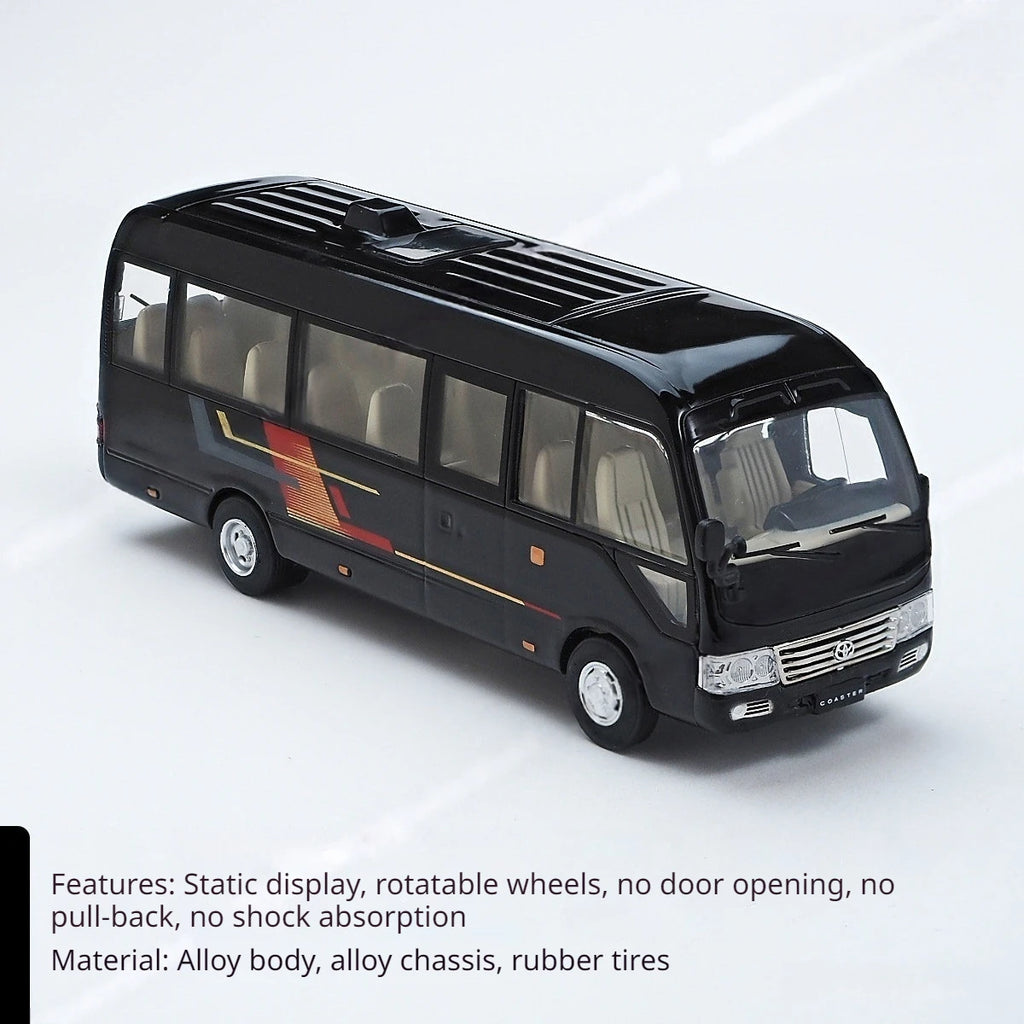 Toyota Coaster 1:64 Alloy Die-Cast Car with Exquisite Craftsmanship - Premium Miniature Collectible Model