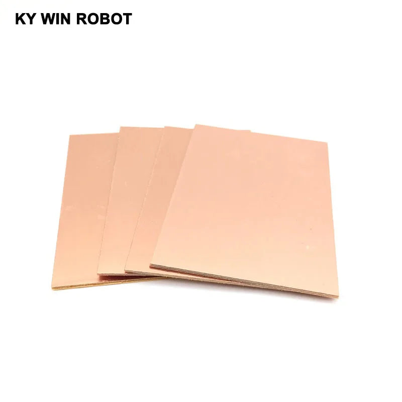 PF PCB Single Side Copper Clad Plate DIY PCB Kit Laminate Circuit Board 7x10cm 10pcs