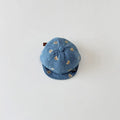 Spring Cotton Corduroy Bear Print Hat Cartoon Cute Baby Baseball Hat Solid Color Duck Tongue Cap Boys Girls Toddler Kids Hat