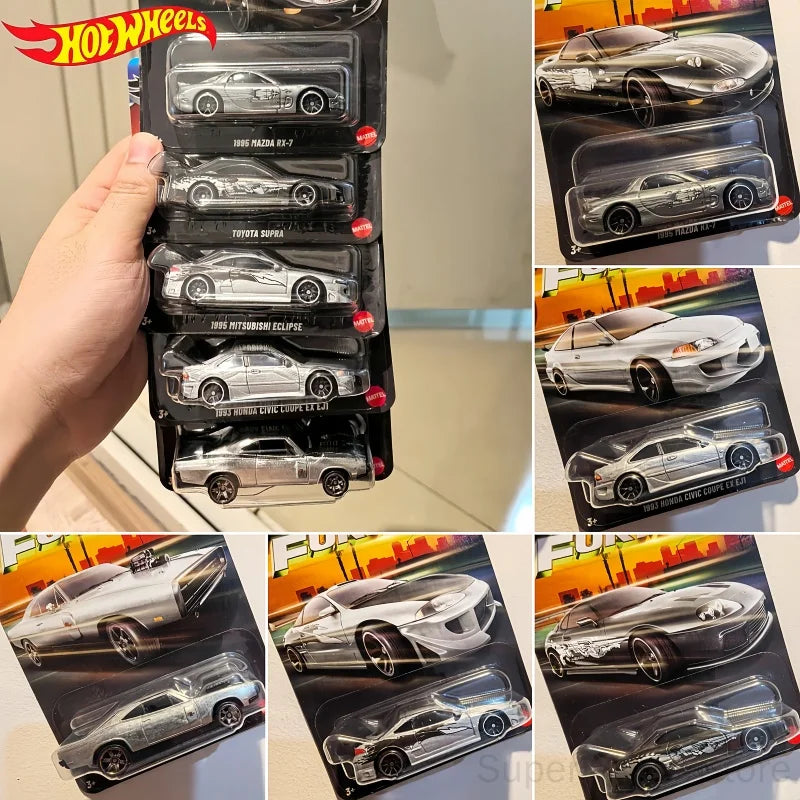 New Hot Wheels Hnr88 Gdg44 Fast & Furious Batch Q 1:64 Genuine In Stock 1970 Dodge Toyota Supra Diecast Model Car For Fans Gifts