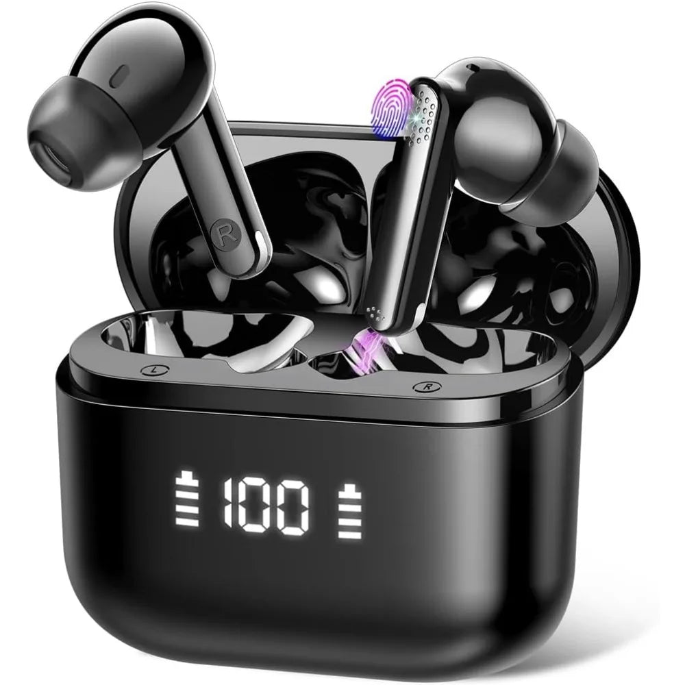 Real-Time AI Translation Earbuds for Audio and Video Calls with Bluetooth 5.4