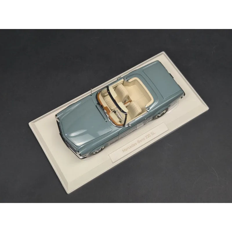 Diecast NOREV 1:18 Scale BENZ 230SL 1963 Convertible Alloy Car Model