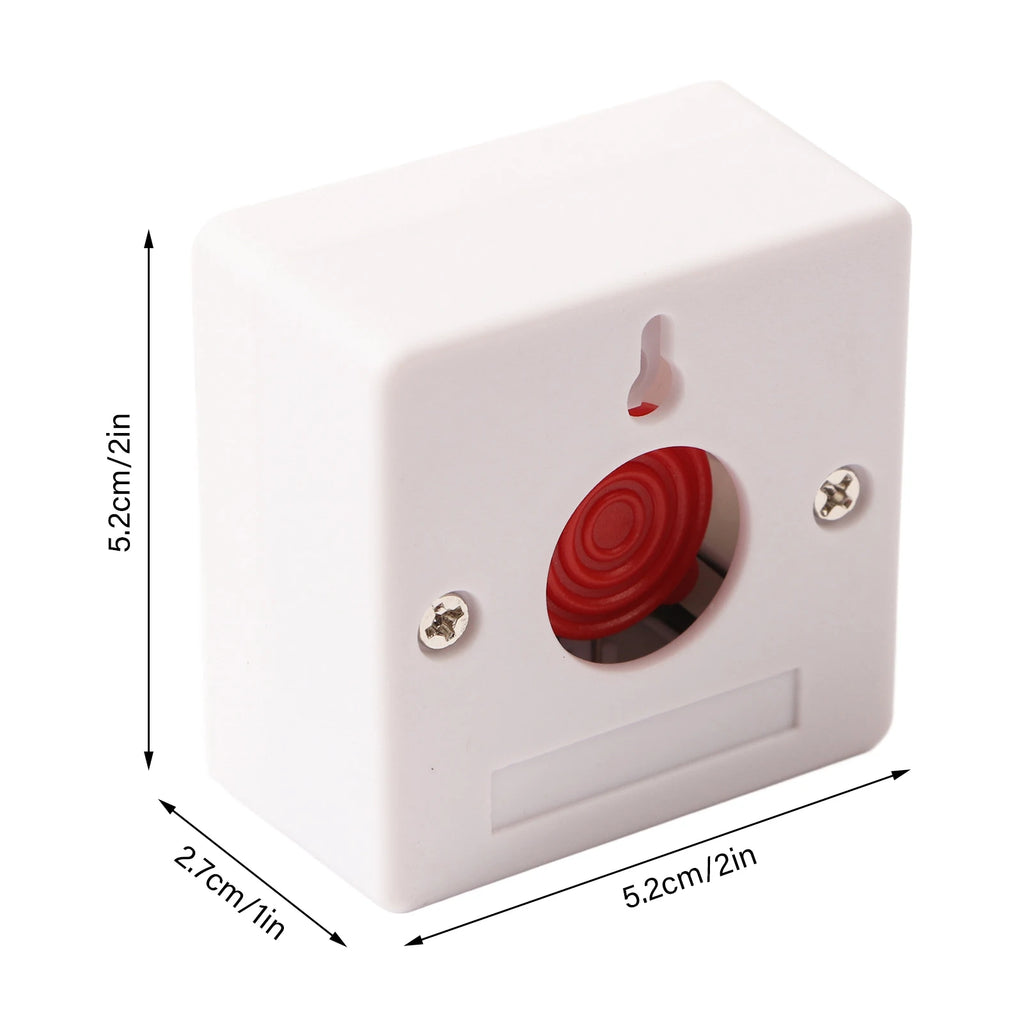 250V Key Reset Emergency Panic Button Efficient Safety Alarm Push Button For Industrial Security Protection