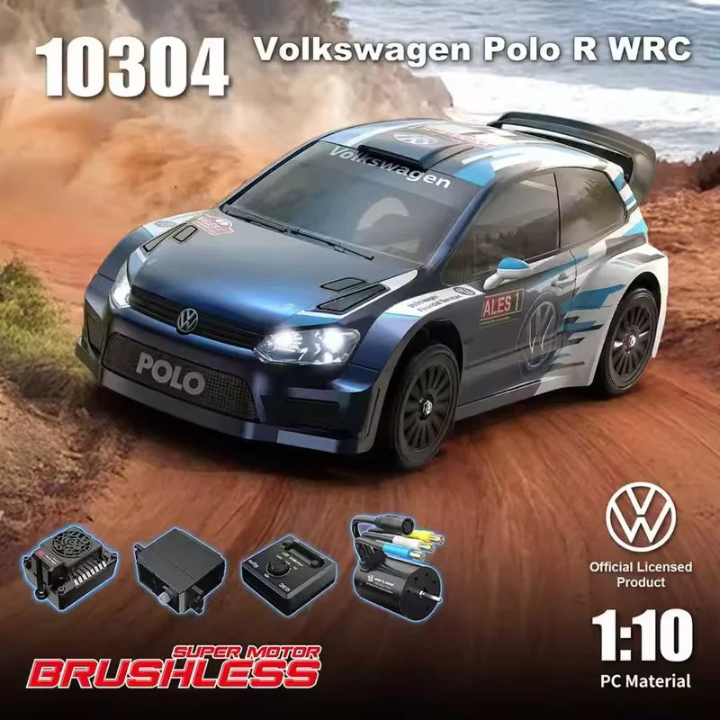 MJX Hyper Go 10303 10304 1:10 Brushless RC Car 4WD 70KM/H High Speed Racing Vehicle 2.4G Remote Control Off-Road Rally Car
