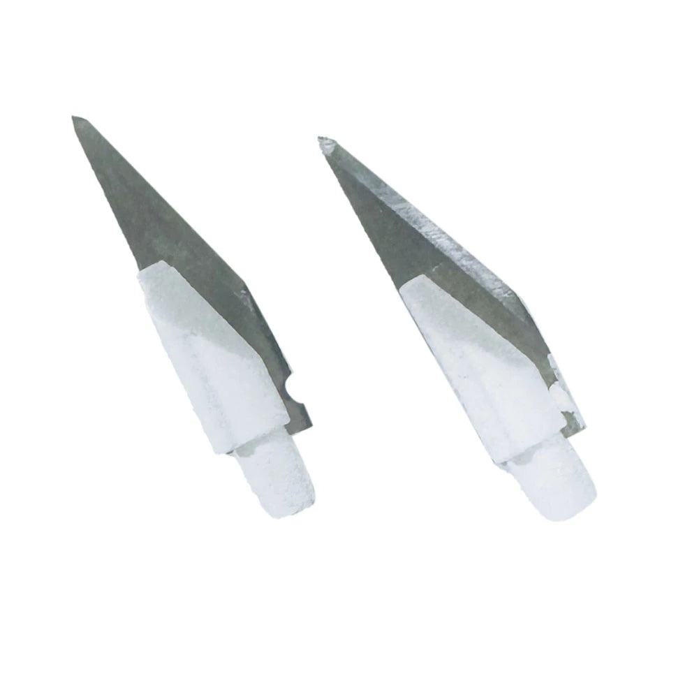 ABJA Replacement Knife Blade 2pcs, Hard & Durable Cutting Blade, Cuts Thick & Denser Materials for Cricut Maker Machine