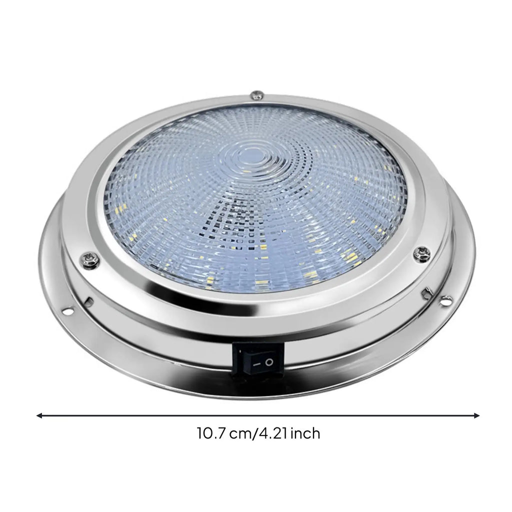 Round Flush Mount Overhead Light IP65 Waterproof Round LED Overhead Light Textured Lens