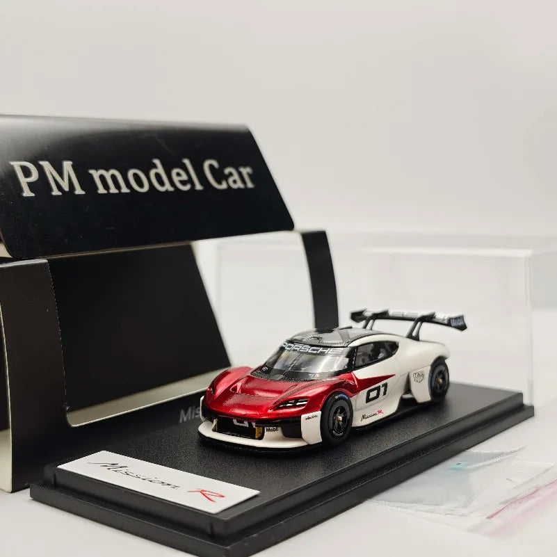 Karium Diecast 1/64 Scale Porsche Mission R Concept Car Alloy Diecast Model Car Collectible Vehicle Toys