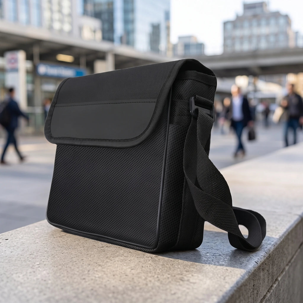 Binocular Case with Shoulder Strap Padded Binocular Case with Strap Accessory Safeguarding Lightweight for Birdwatchers