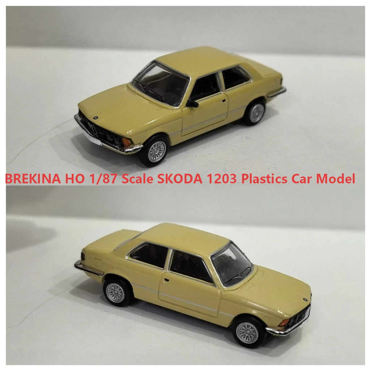BREKINA HO 1/87 Scale SKODA 1203 Plastics Car Model