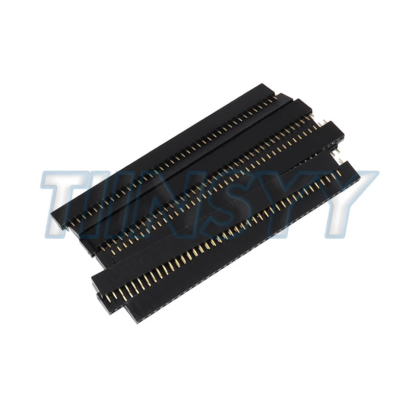 20 Pcs 10 Pairs 40 Pin 1x40 Single Row Male And Female 2.54 Breakable Pin Header PCB JST Connector Strip For Arduino DIY Kit