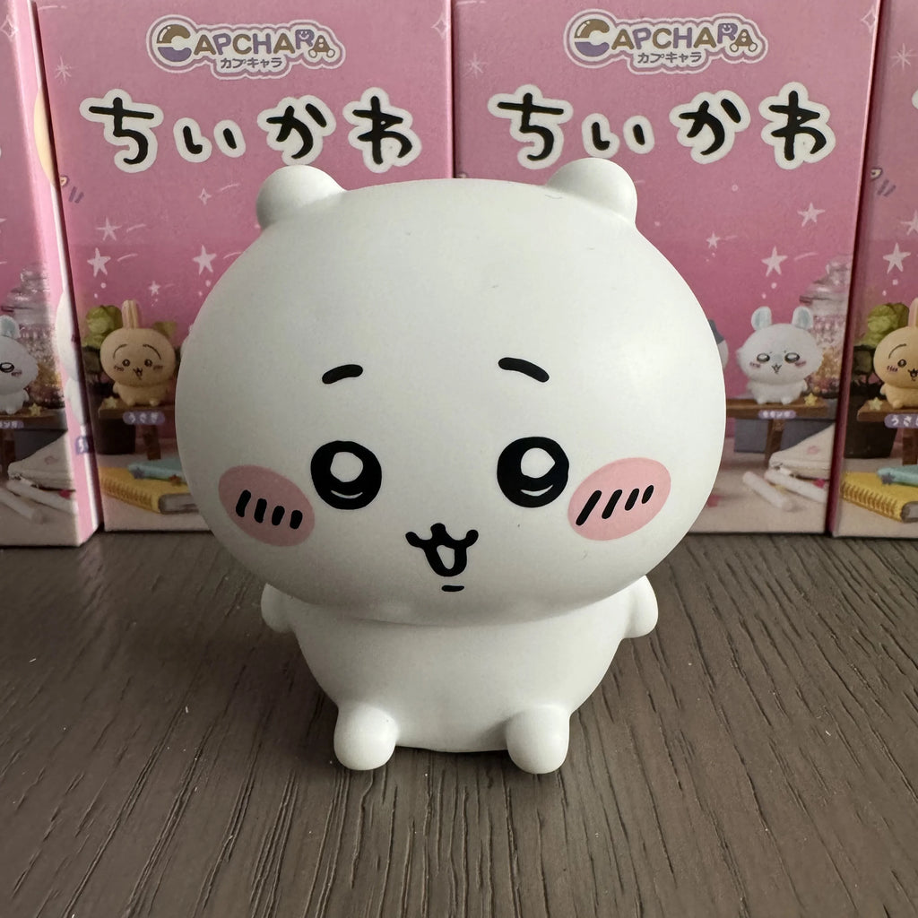 yiji Cute Cartoon Figures Kawaii Capchara Model Mini Toys Desktop Decor Collectible Ornaments Gift for Kids Girls Friends