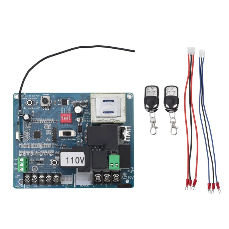 Remote control sliding door opening machine motherboard, universal electric door controller door circuit board