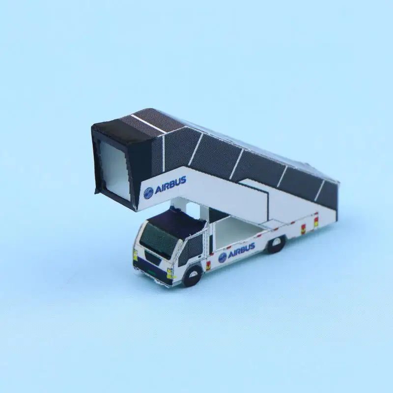 1:400 Airport Ground Handling Wide-body Canopy Boarding Car Abrasive Can Not LiftStatic Simulation Model