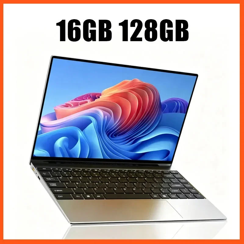 Dapper 2026 Compact 14.1 Inch Gaming PC Intel 4405U Chicthin 16GB RAM 2TB SSD 1920*1080 Windows 11 Pro Lucrative Durable Study