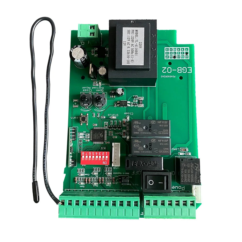 AC220V /AC230V Sliding Gate Openers Circuit Board Universal Sensitive Sliding Gate Motor Main Electronic Control Board