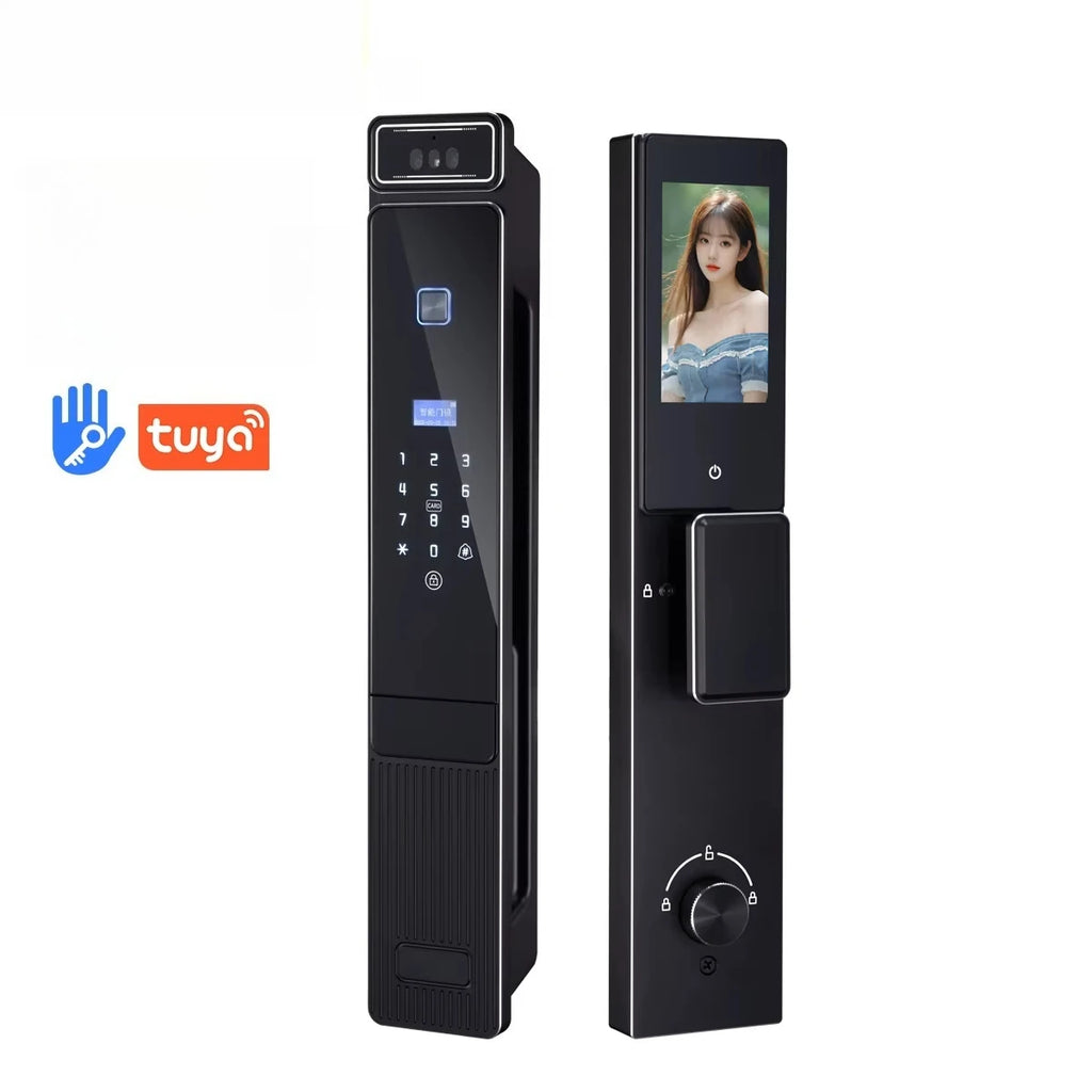 Latest Version Smart Lock A03-U Face Palm Vein Recognition HD Camera with Visual Intercom