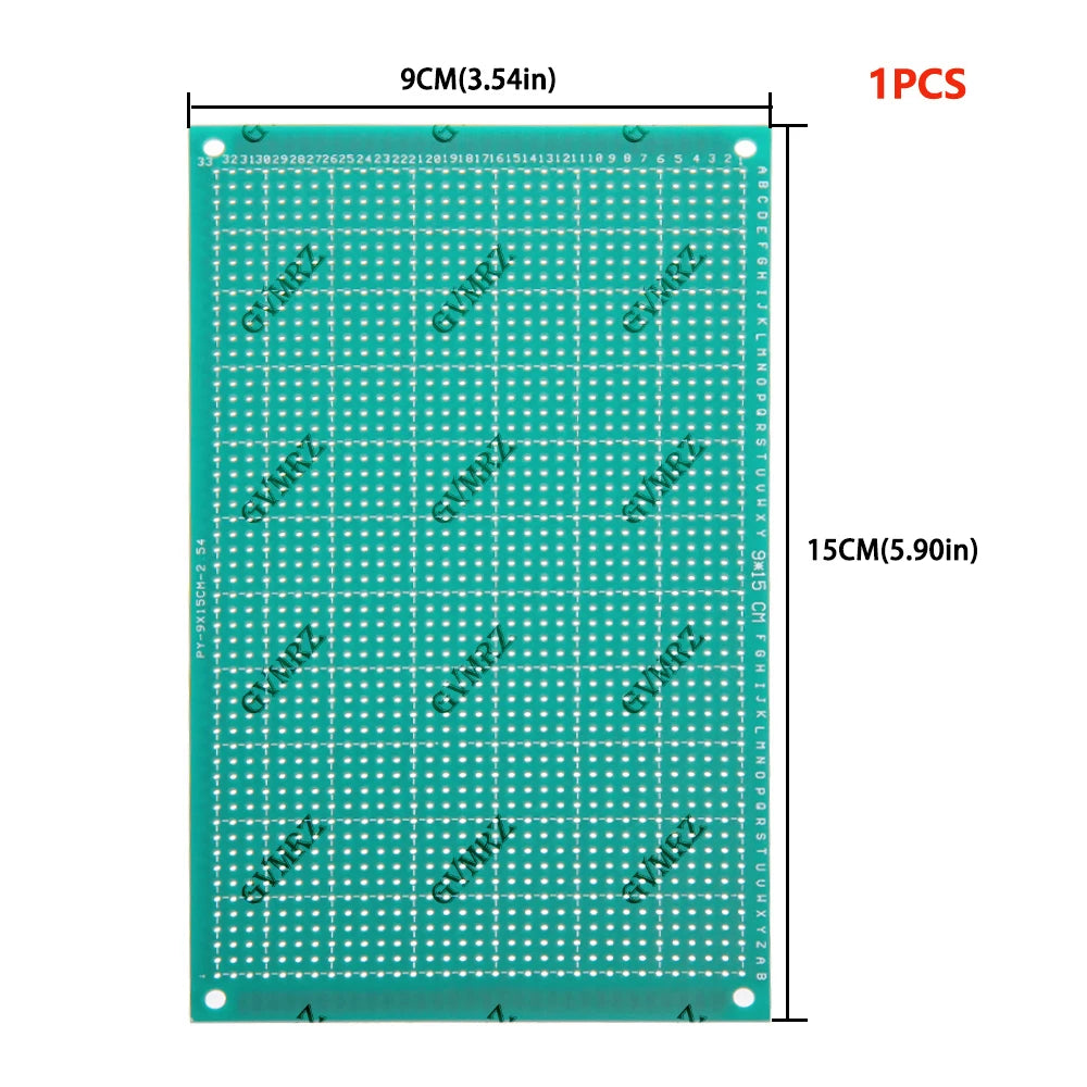 1PCS/5PCS  Single Sided 4x6cm 3x7cm Green PCB Prototype Board Universal Through Hole Perfboard for DIY Electronic 2x8cm