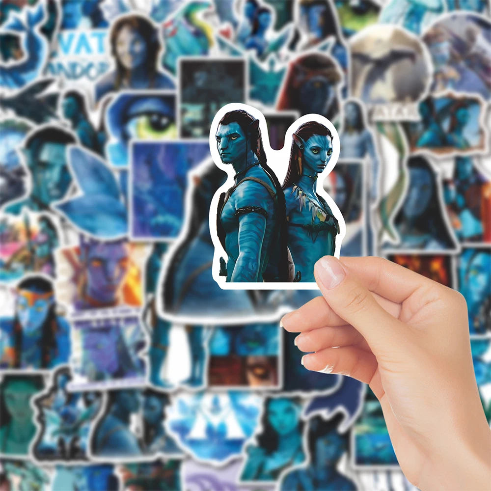 10/30/65pcs Hot Disney Movie Avatar 3：Fire and Ash Stickers Cartoon Graffiti Decals DIY Luggage Notebook Phone Sticker Toy Gift