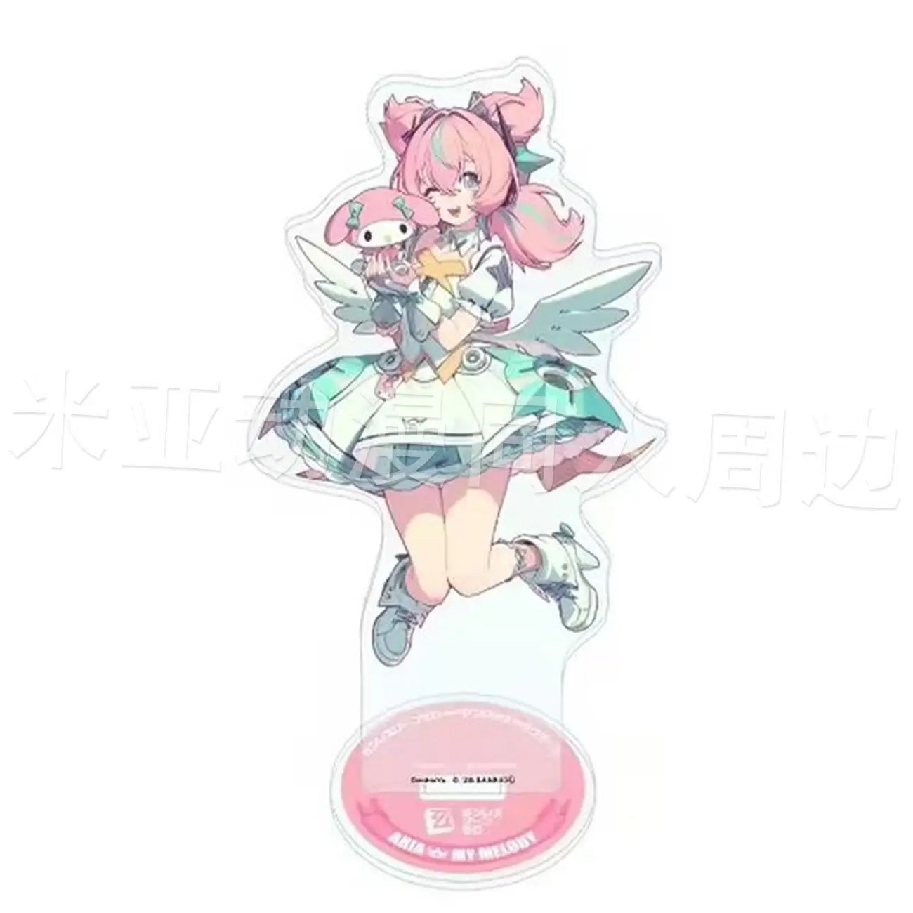 10cm Zenless Zone Zero Sanrio Ver. Aria My Melody Acg Stand Nangong Yu Kuromi Acrylic Stand Sunna Cinnamoroll Standing Plate Toy