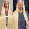 13X6 Body Wave Human Hair Wigs Human Hair Quality Pre Plucked Brazilian Blonde Human Lace Front Wig 613 Hd Lace Frontal Wig