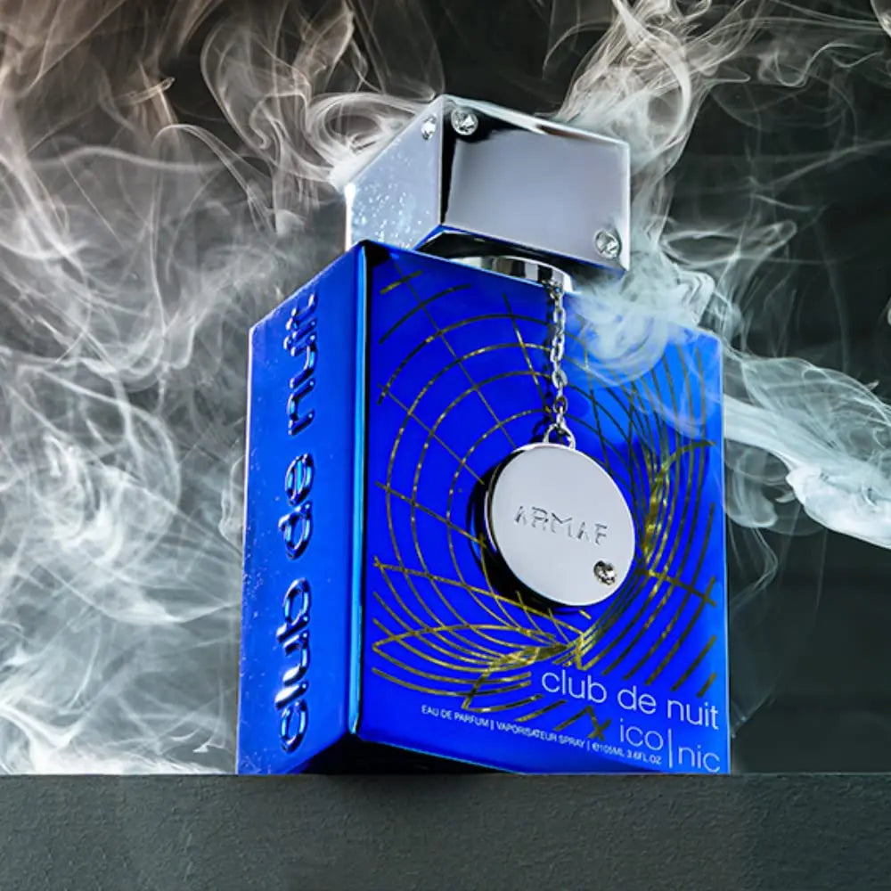 Original Arabic Perfume Armaf Club de Nuit Blue Iconic for Men Eau de Parfum Spray 3.6 Ounce luxury brand perfume high quality perfume long lasting fragrance Cologne Arabian women's perfume Pheromone Portable Birthday gift
