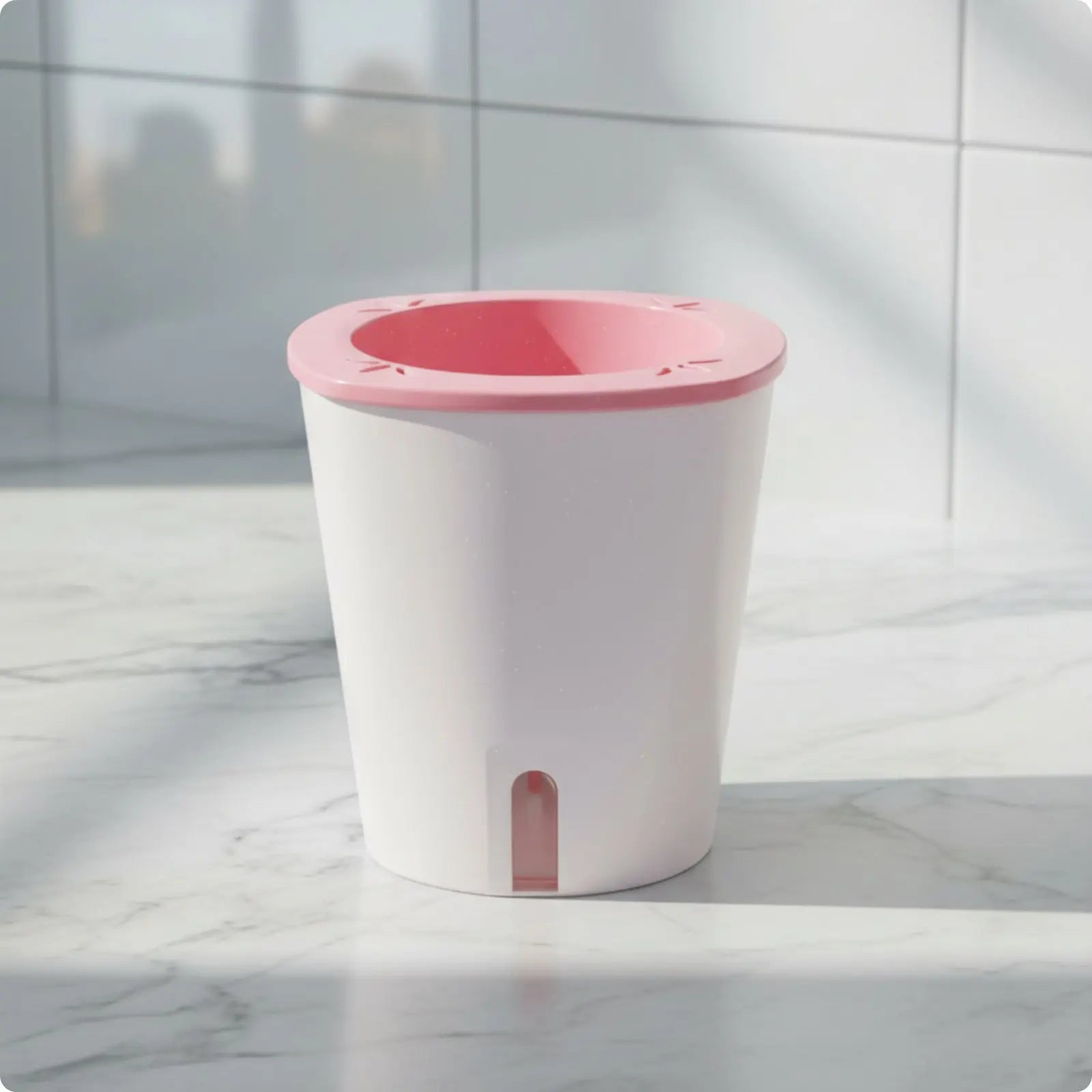 Self Watering Planter Large Size Self Watering Pot Water Reservoir Planter Hydroponic Garden Container Lightweight for Outdoor