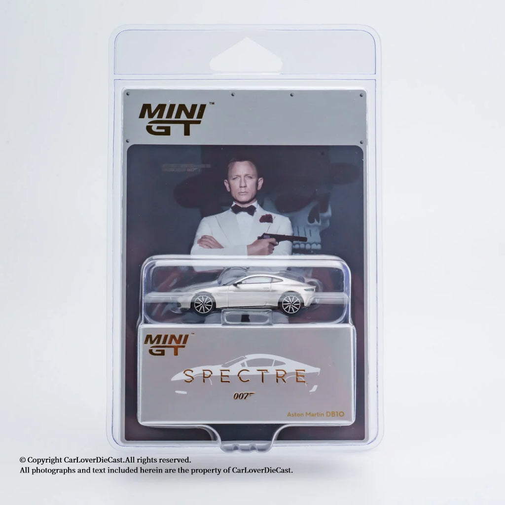 MINIGT 1/64 Aston Martin DB10 Spectre MGT00910-007 Cars Alloy Diecast Metal Model Kids Toys Boys
