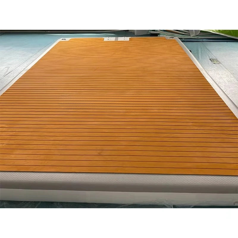 Popular Drop Stitch Roll up Inflatable Yacht Dock Floating Jet Ski Dock Pontoon Deck Inflatable Dock Platform for Swimming
