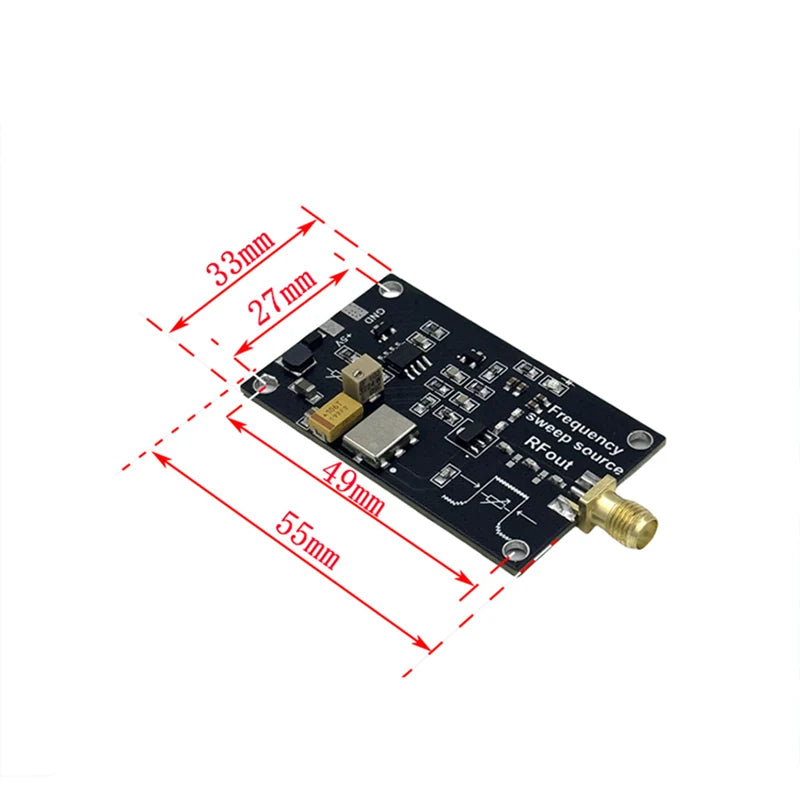 433MHz signal source Digital frequency sweep source Image signal isolation source RF module UHF