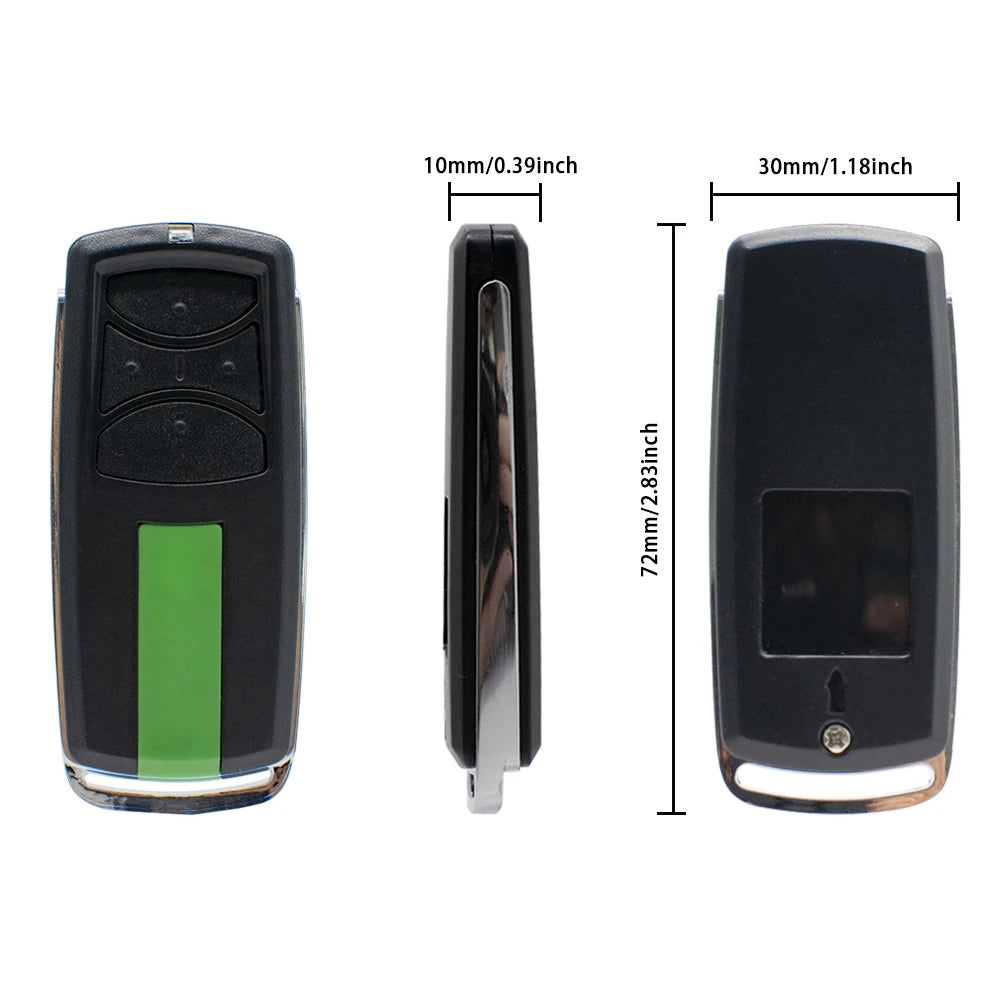 Compatible With E943M E940M E945M E950M E960M Security+2.0 ST50EVOB Garage Remote Control 433.30 433.92 434.54MHz Rolling Code