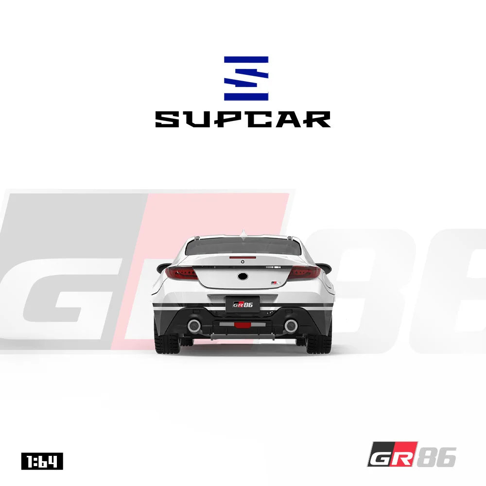 *Pre-order*SUPCAR 1:64 GR86 Tofu Shop Diecast Car Model Simulation Alloy Mini Vehicle For Diorama Display Collectible Gift