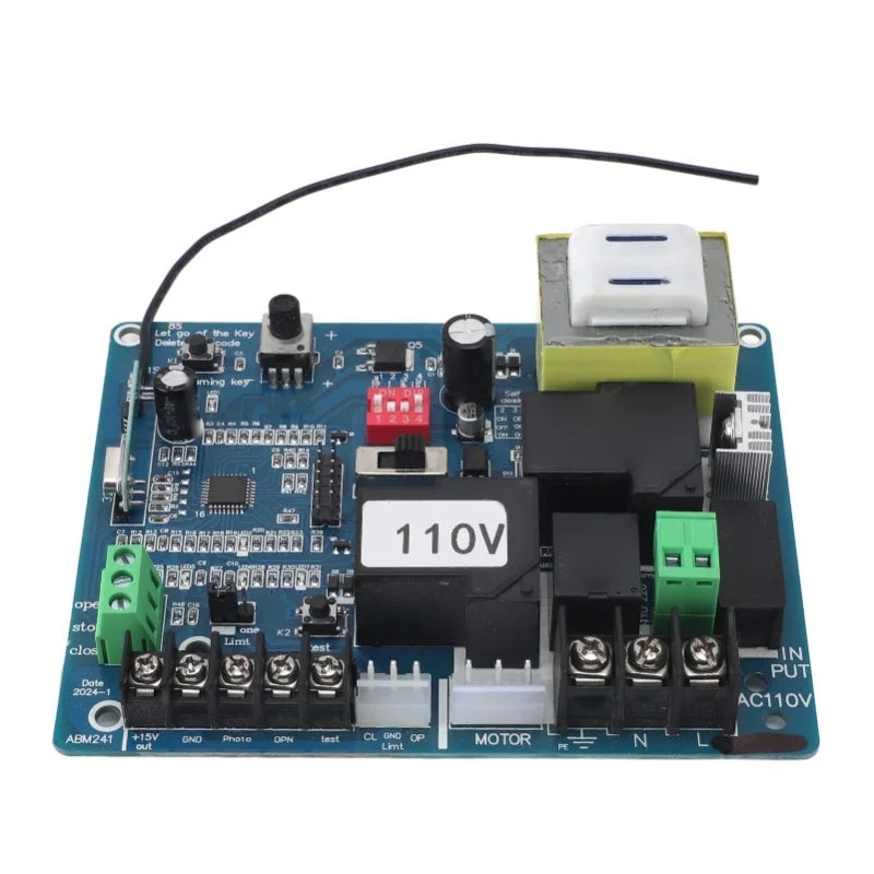 Remote control sliding door opening machine motherboard, universal electric door controller door circuit board