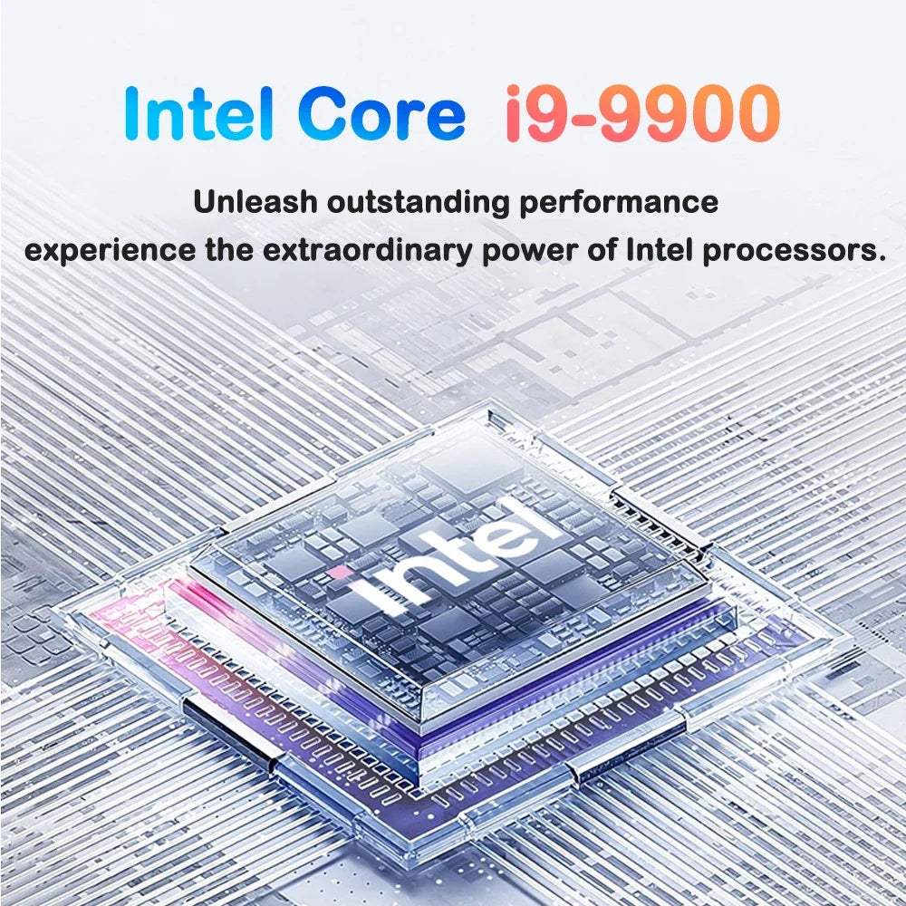 Premium 15.6inch Full HD Notebook Intel I9-9900 Powerful Performance Home Business Gaming Laptop