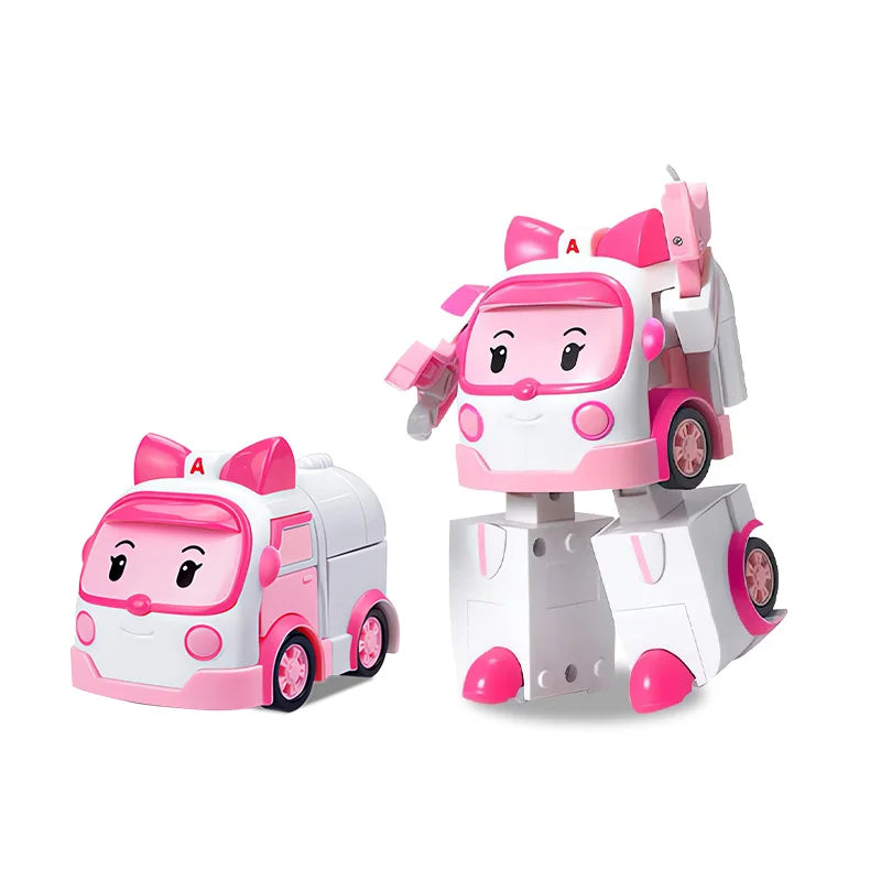MINI TRANSFORMING ROBOT(POLI/ROY/AMBER/HELLY)