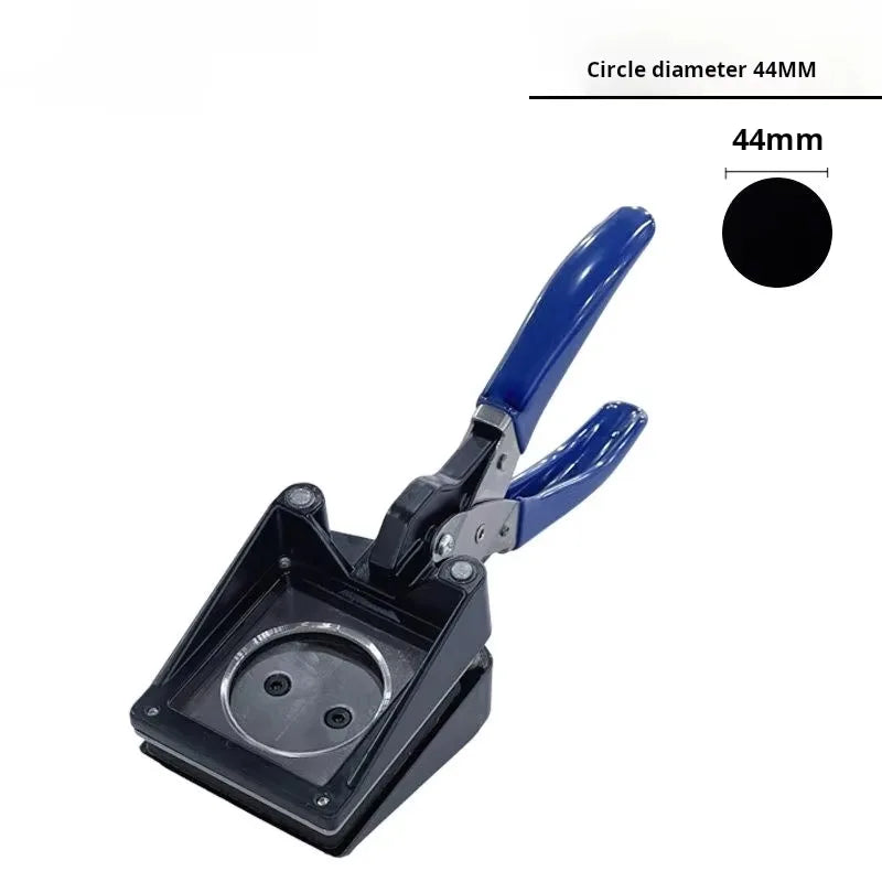 Manual Circular Photo Cutter 44MM Circular Punch for Button Round Card Cutter & Cutting Pliers,paper Cutting Machine