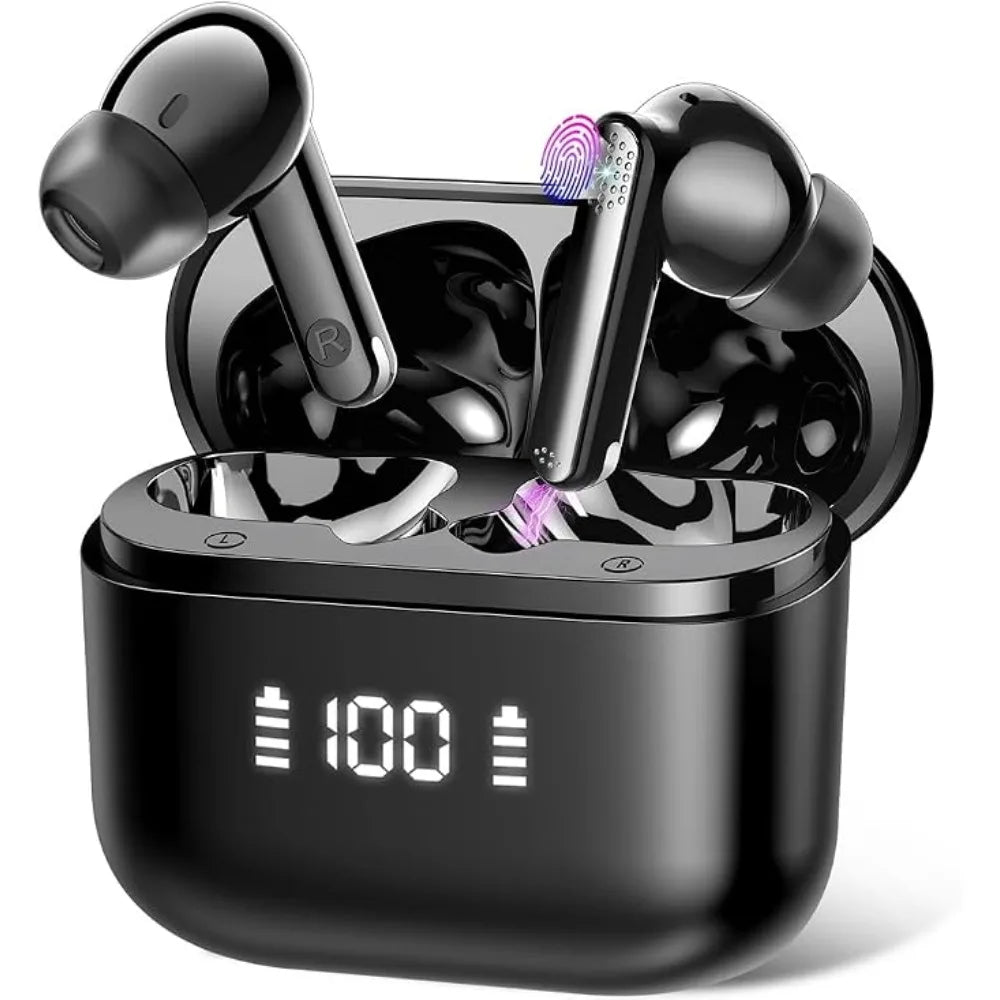 Real-Time AI Translation Earbuds for Audio and Video Calls with Bluetooth 5.4