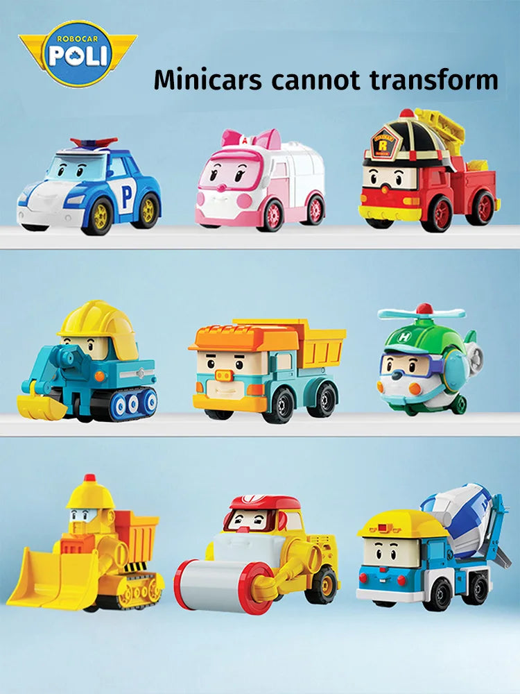 MINICAR Series Single Vehicle, Non Deformable Mini Toy Car, Perfect Size Little Hands Grasp