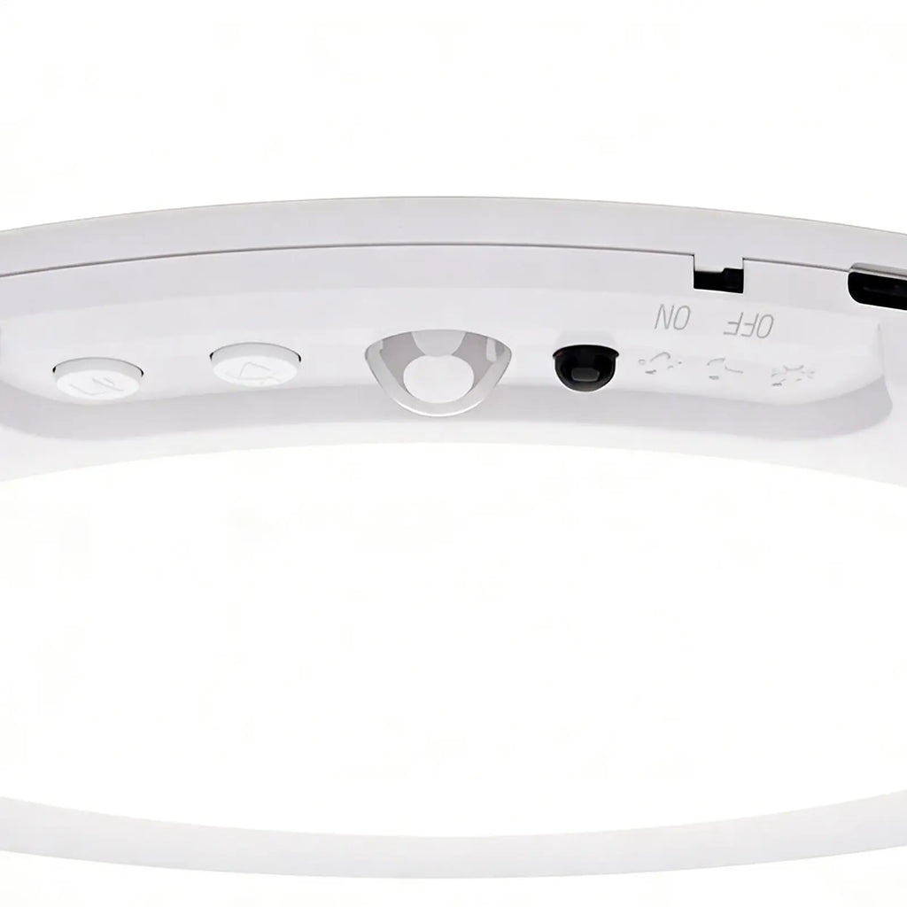 Motion Sensor Closet Light Magnetic Motion Sensor 3-Color Battery Operated Ceiling Light With Remote For Home Pantry Shower