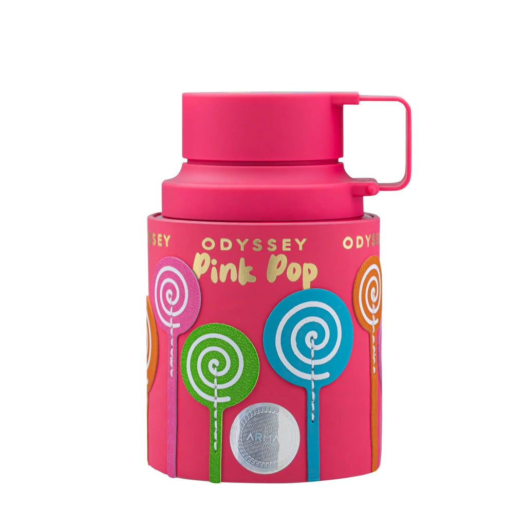 Armaf Odyssey Pink Pop Gourmand Fruity Edition Eau de Parfum Spray 3.4 Ounce Eastern-Middle Eastern fragrance long lasting fragrance Cologne Portable Pheromone Birthday gift